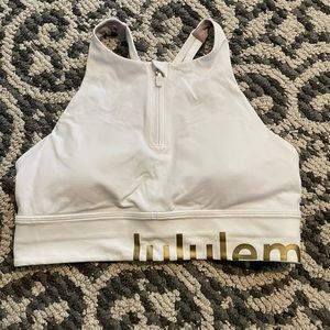 Lululemon Zip Up SportsBra
